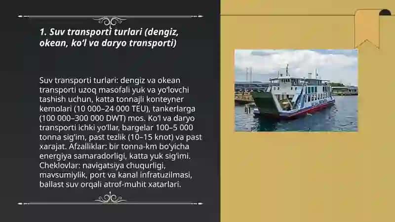 Suv transporti 3