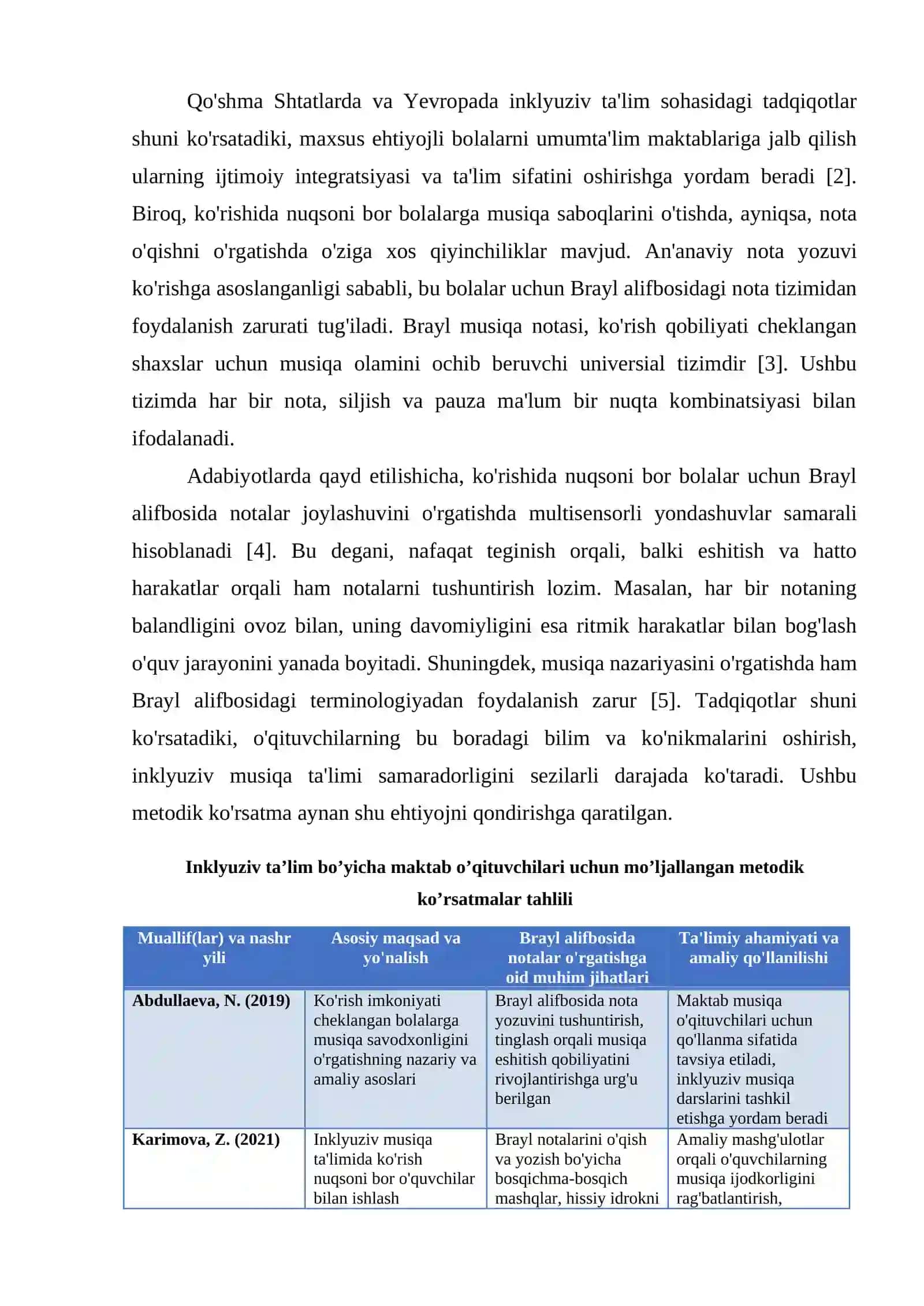 KO’RISHIDA NUQSONI BOR BOLALAR UCHUN BRAYIL ALIFBOSIDA NOTALAR JOYLASHUVINI O’RGATISH 3