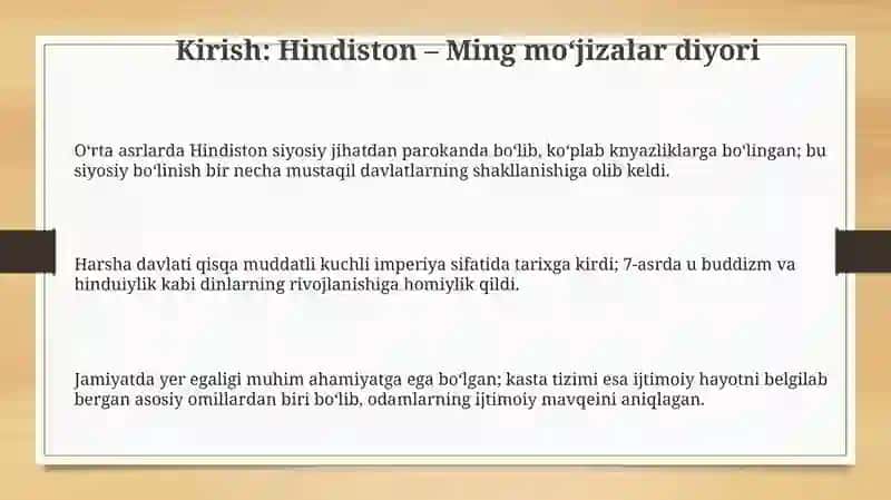 Hindiston - Ming ajoyibotlar mamlakati 3