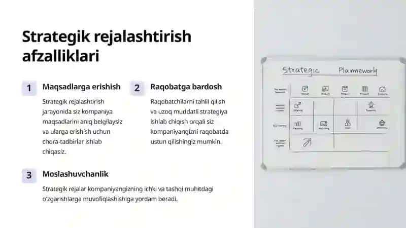 Strategik va target rejalashtirish va marketing nazorati 3
