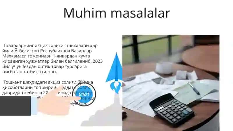 Aksiz Soliq To'lash Tartibi 3