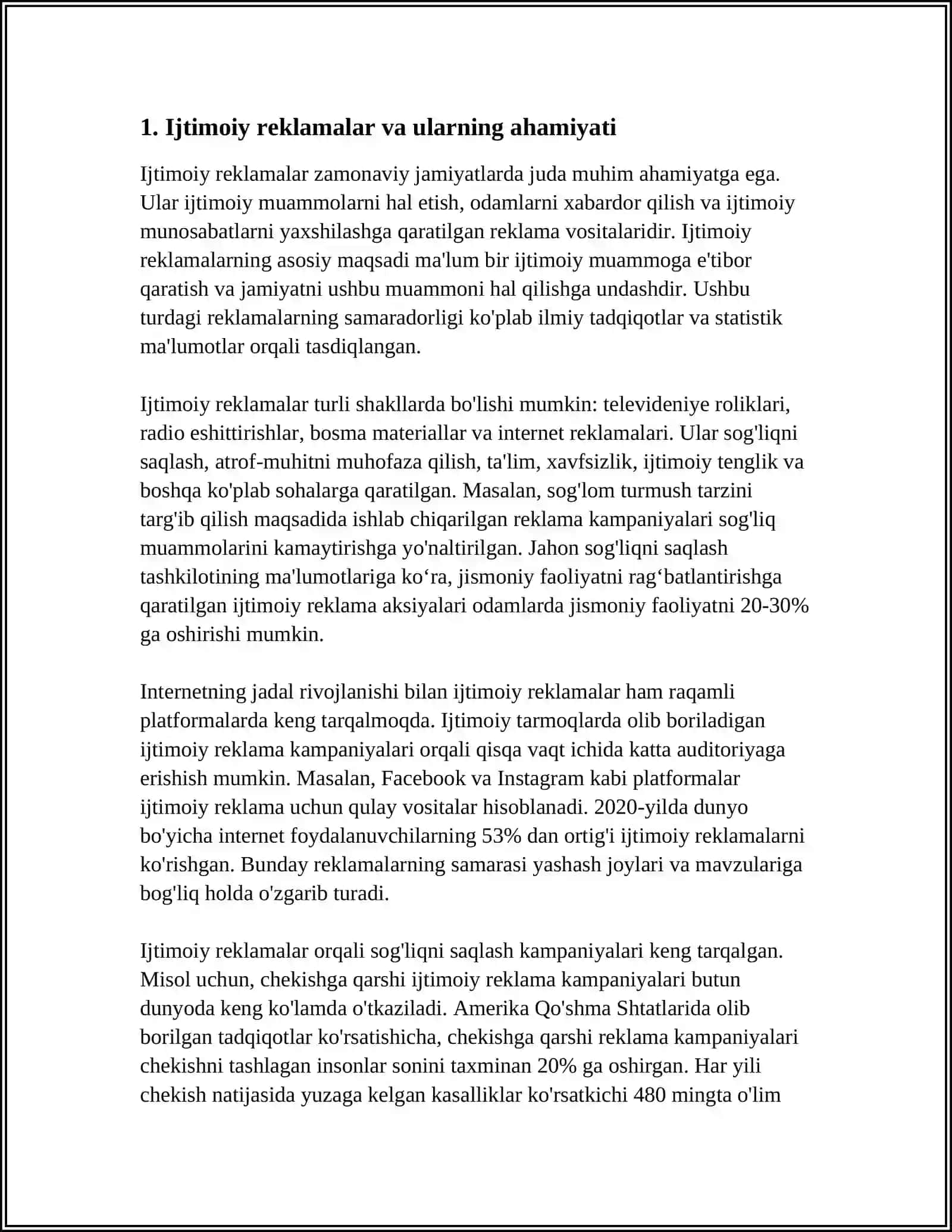 REKLAMANING IJTIMOIY MAZMUN-MOHIYATI 3