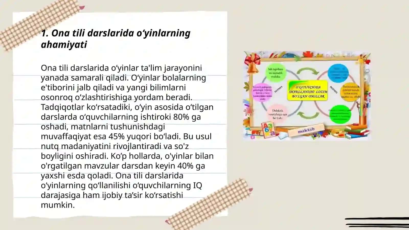 Ona tili darslarida talimiy oʻyinlarni tashkil etish 3