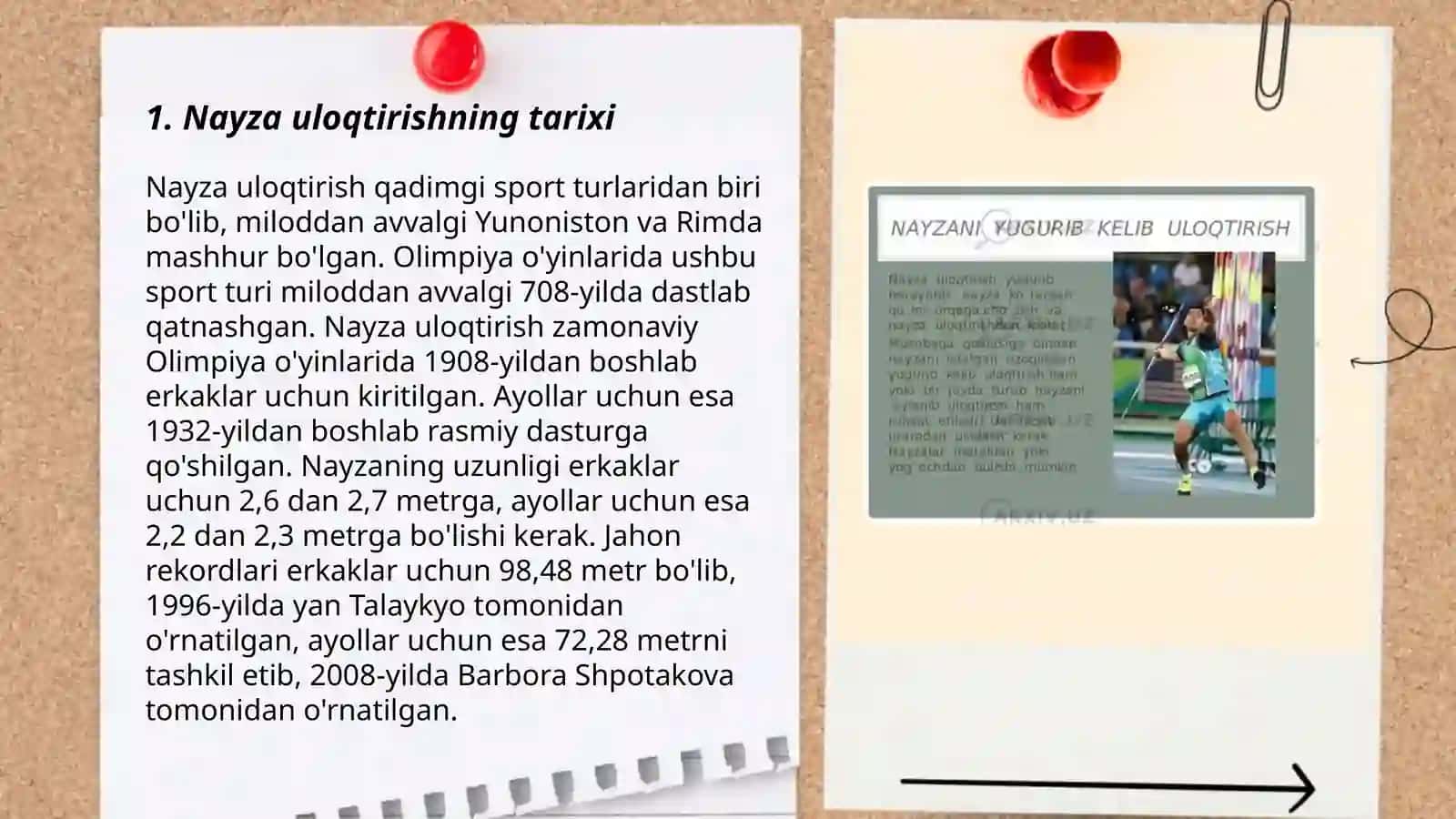 Nayza uloqtirish tehnikasini õrganish 3