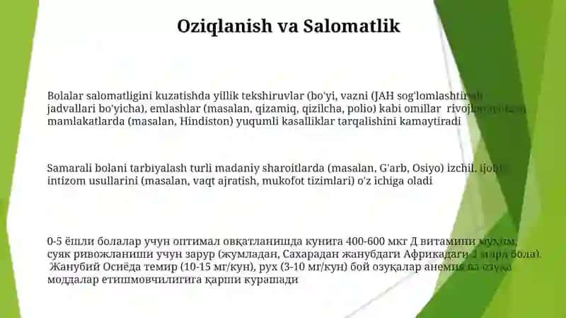 Oilada farzand tarbiyasi 3