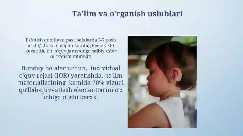 Eshitishda nuqsoni boʻlgan bolalar tafakkur xususiyatlari 3
