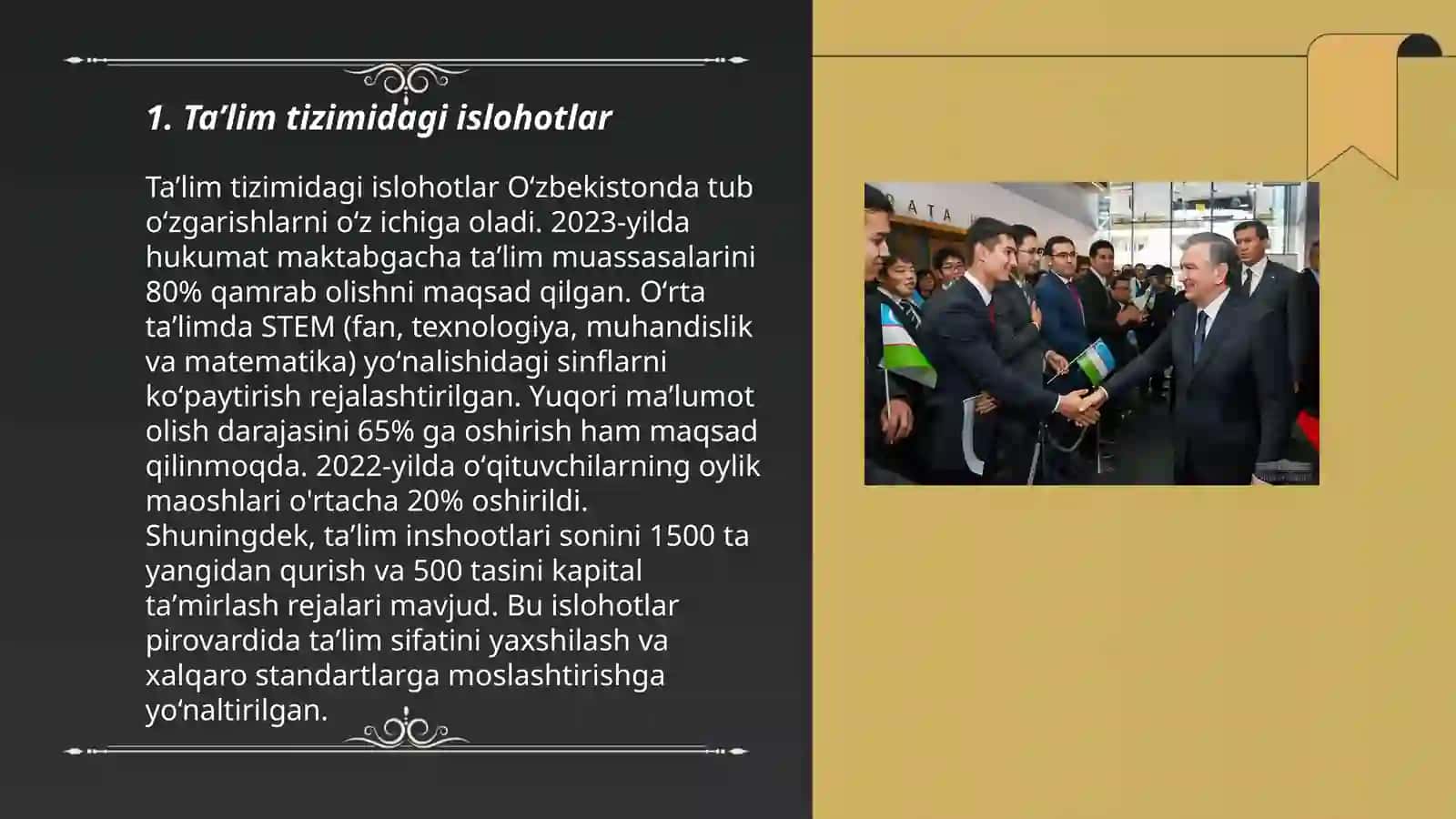Taʼlim tizimidagi islohatlar 3