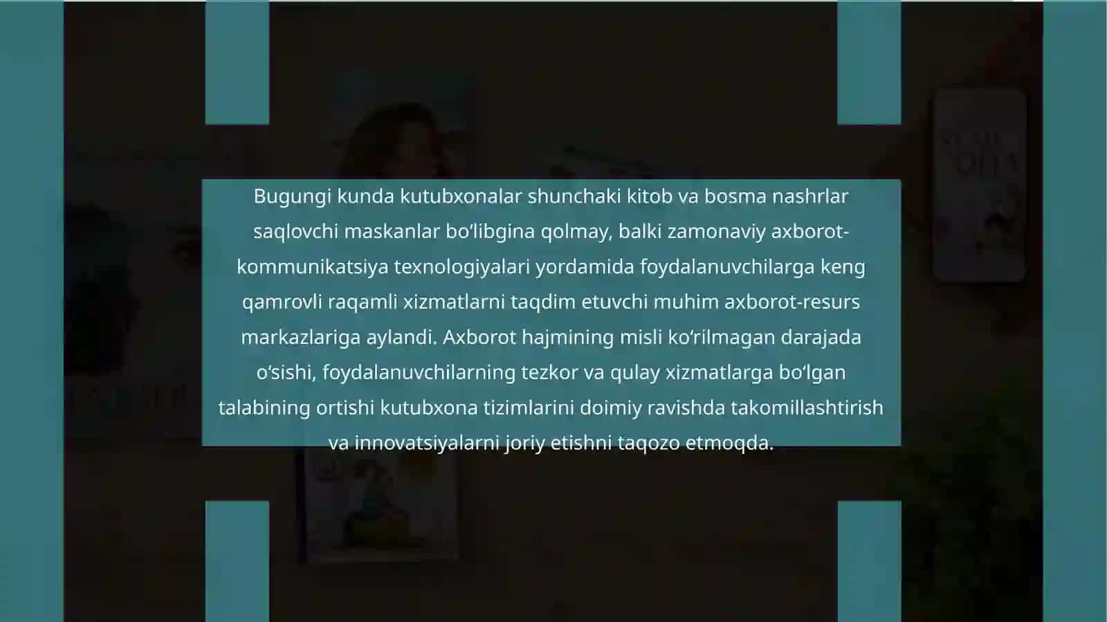 API orqali boshqatizimlarni kutubxonatizimiga integratsiya qilish 3