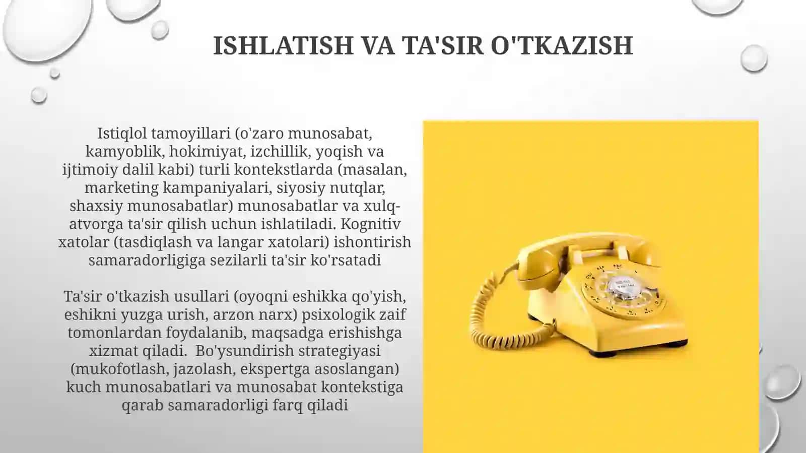 Muloqotning psixologik tizimi va vazifalari 3