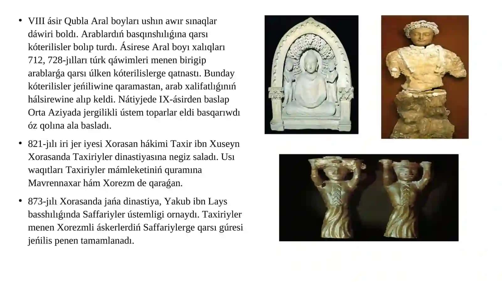 Qubla Aral aymaǵı IX-XIII ásir baslarında 3
