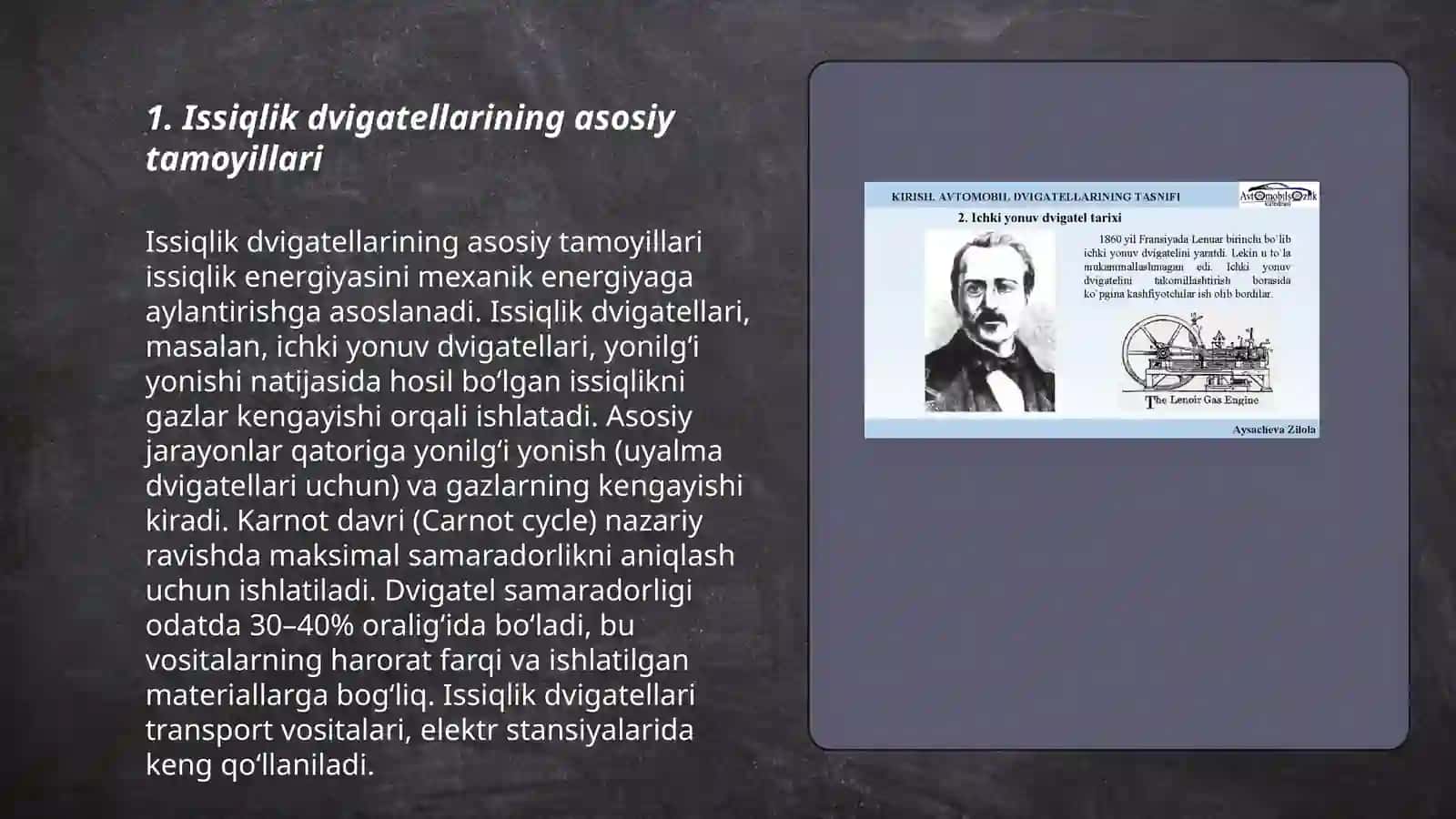 Issiqlik dvigatellarining sikllari 3