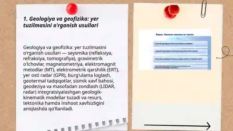 Geologiya va geofizika: yer tuzilmasini o'rganish usullari 3