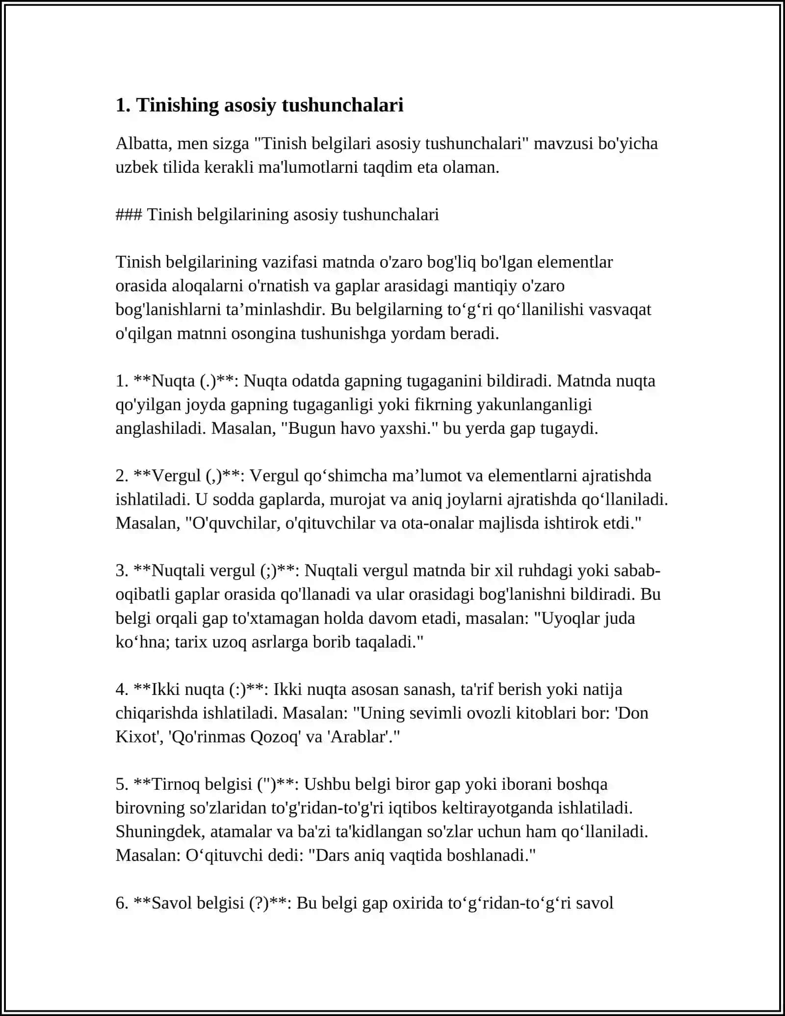 TINISH BELGILARI 3