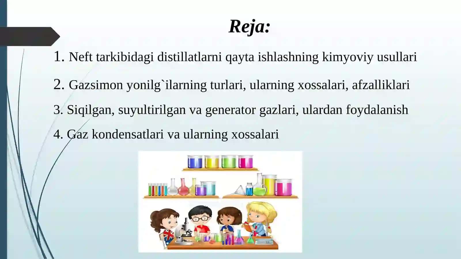 Distillatlarni qayta ishlash. Gazsimon yoqilg’ilar va ularning avzalliklari 3