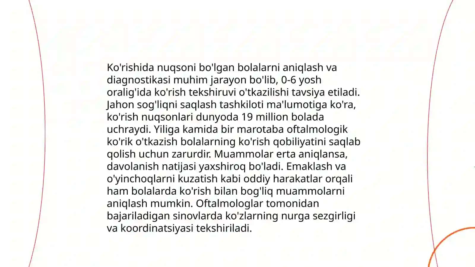 Ko'rishida nuqsoni bolgan bolalar uchun maktabgacha ta lim tashkiloti faoliyati 3
