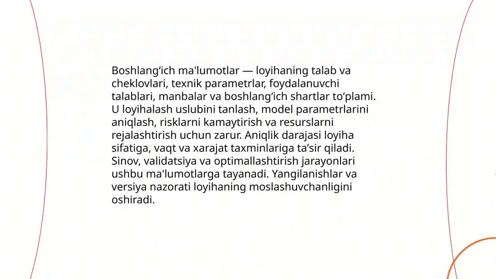 Boshlangʻich ma'lumotlar 3