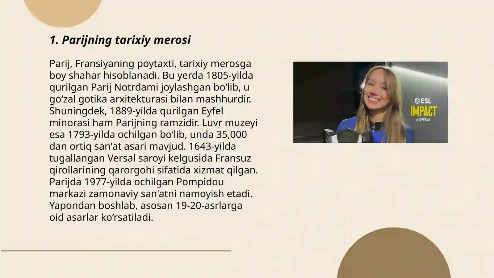 Parijning tarixiy merosi 3