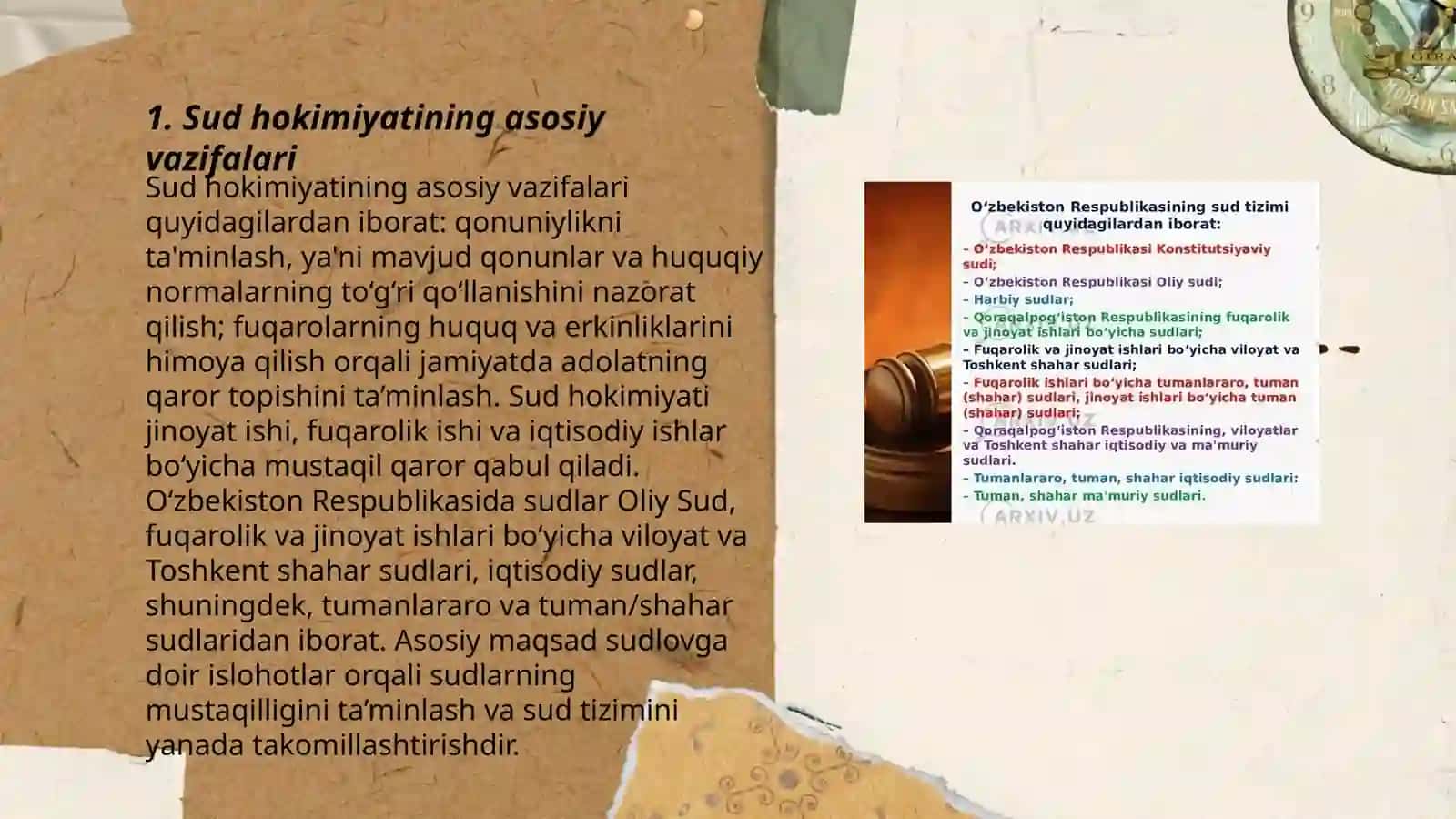 Sud hokimiyati va odil sudlov tuahunchasi 3