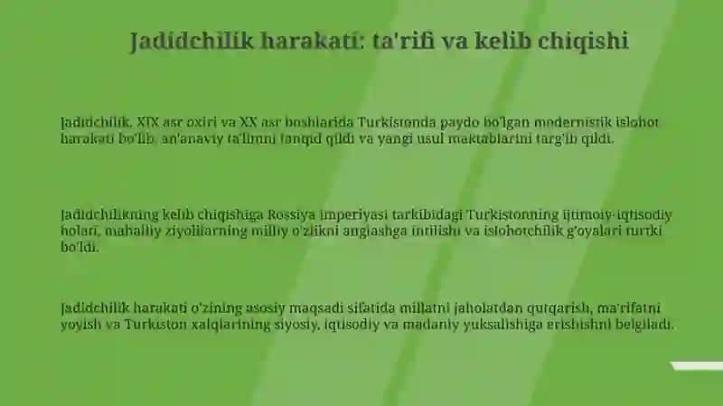 Jadidchilik harakati va ta'lim tarbiya 3