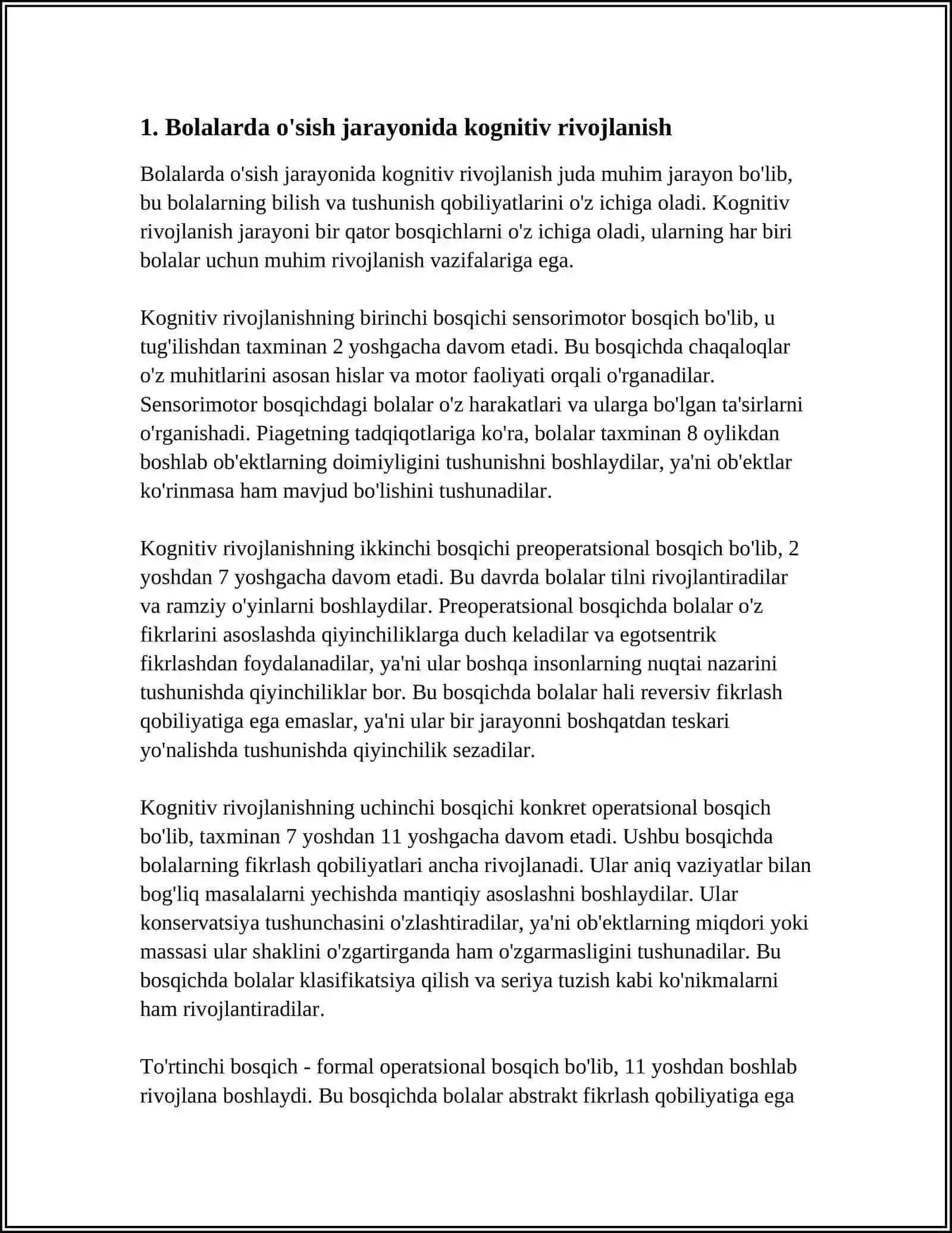 BOLALARDA RUXIY RIVOJLANISH SUSEYISHI MUAMMOSINI YUZAGA KELISHI 3
