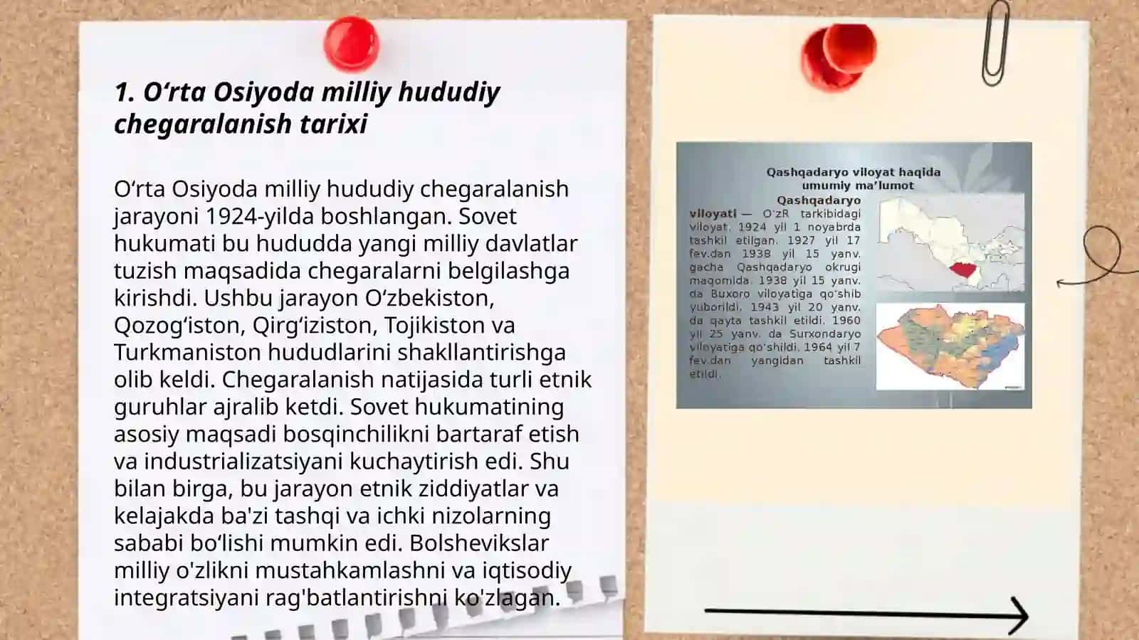 Oʻrta Osiyoda milliy hududiy chegaralanish tarixi 3