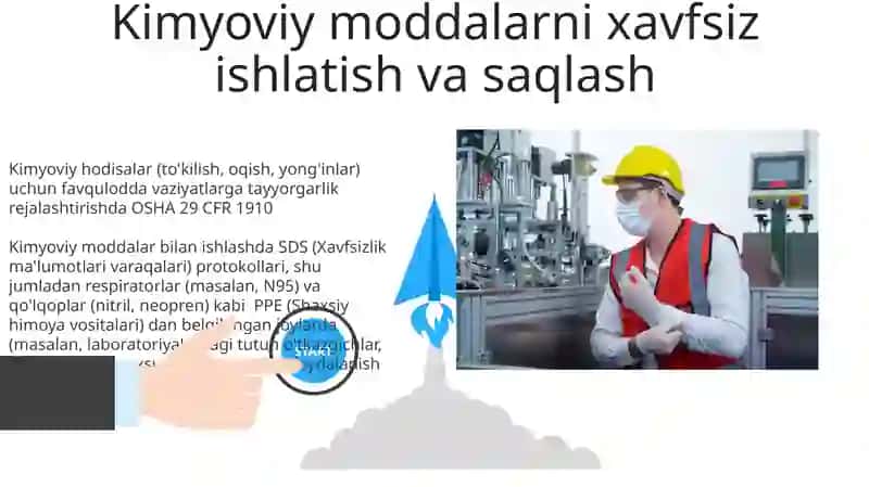 Kimyoviy korhonalarda mehnat muhofazasi va sanitariya gigiyena 3