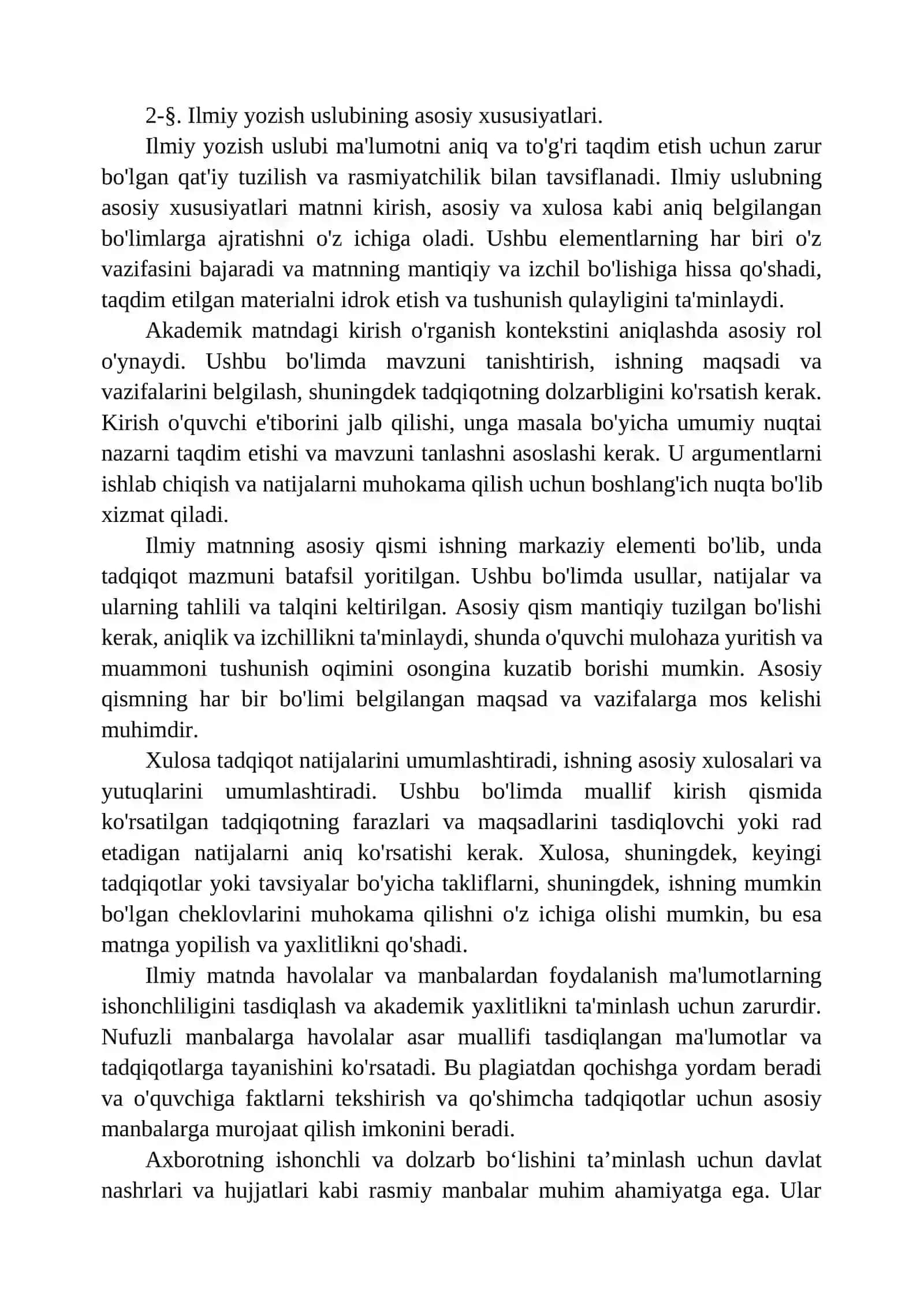Akademik yozuv va tadqiqot asoslari 3