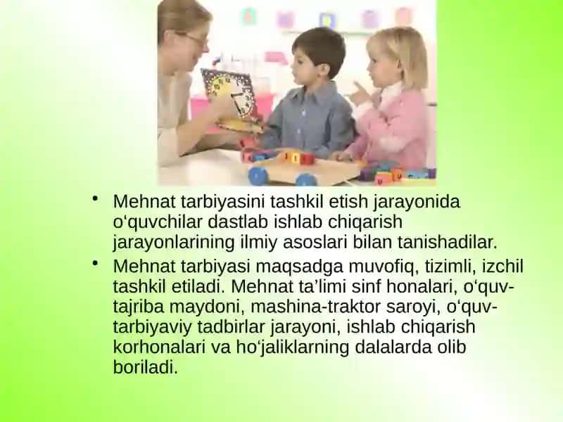 Mehnattarbiyasi 3