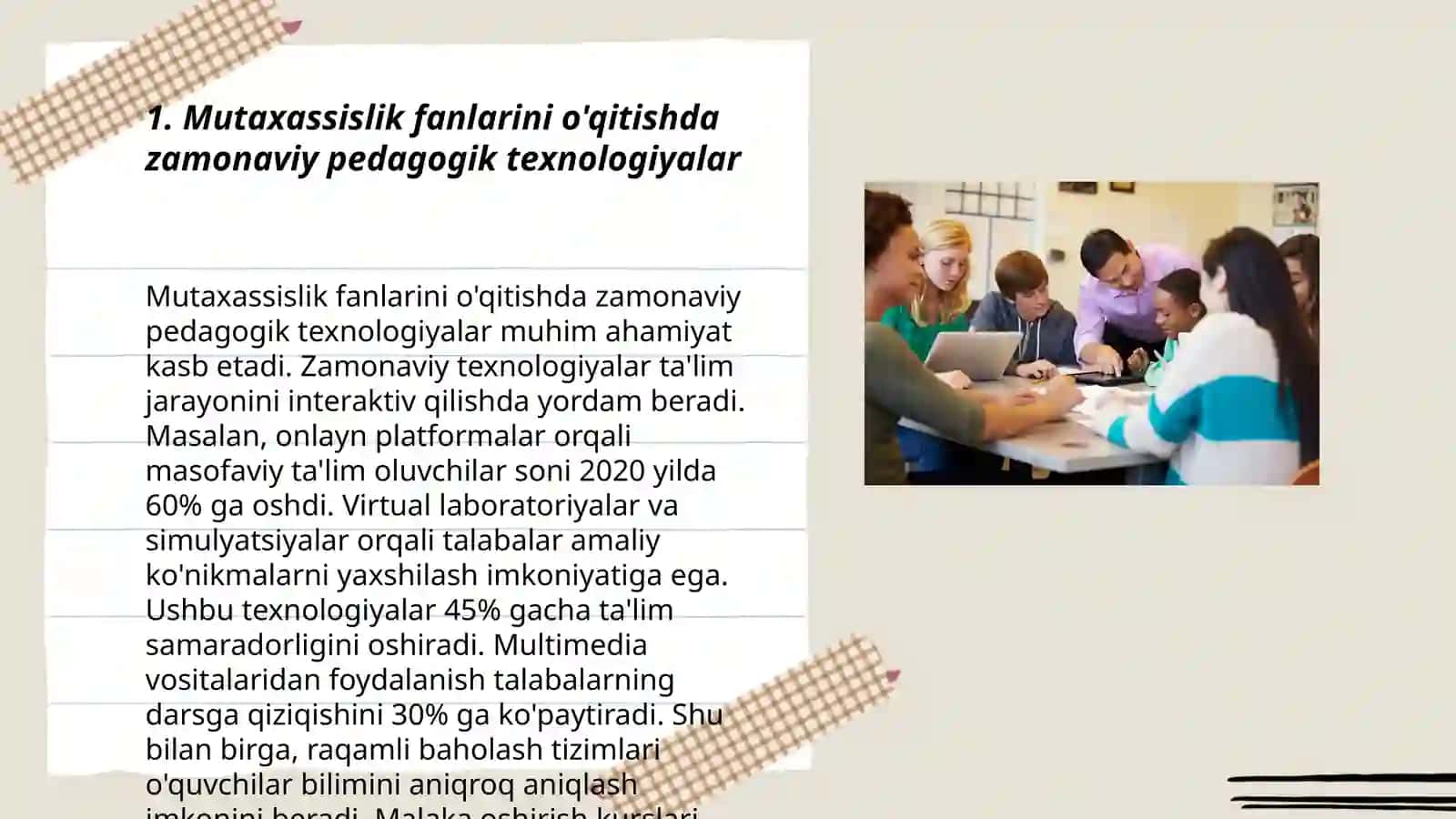 Oliy taʼlimda mutaxassislik fanlari oʻqitish metodikasi fanlar oʻqituvchisining mahorati 3