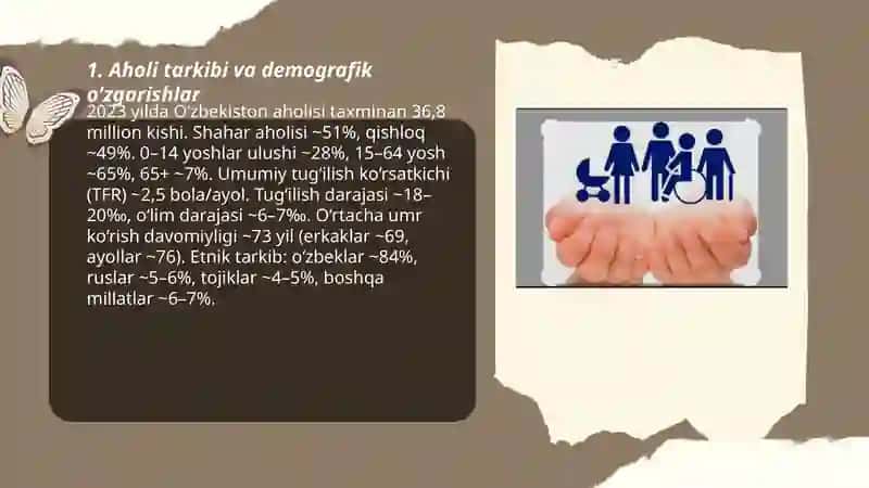 O'zbekiston Respublikasidagi ijtimoiy o'zgarishlar 3