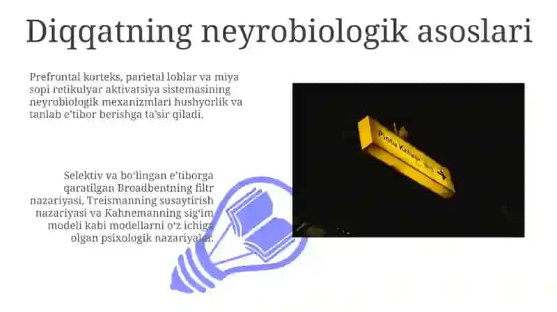 Diqqatning psixologik nazariyalari 3