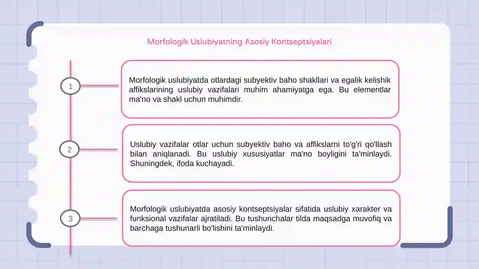 Morfologik Uslubiyat 3
