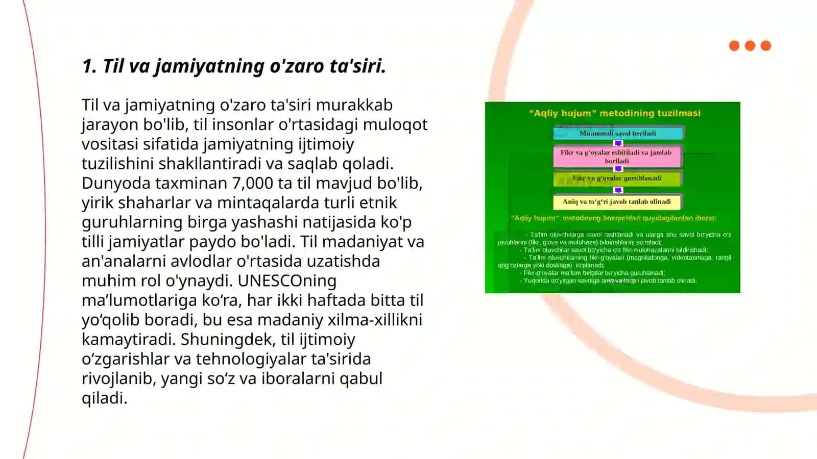 Til va jamiyatning o'zaro ta'siri 3