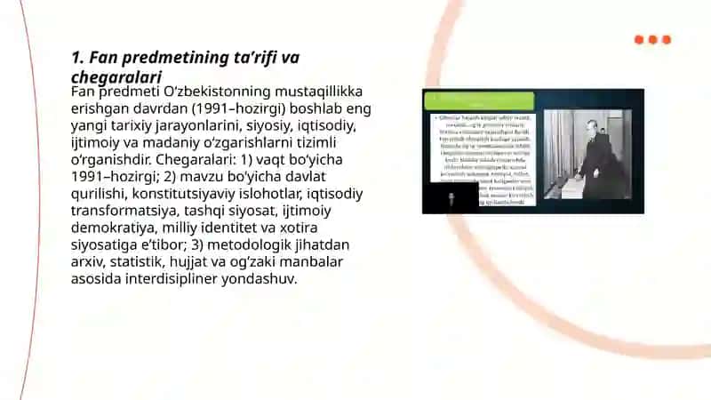 O‘zbekistonning eng yangi tarixi 3