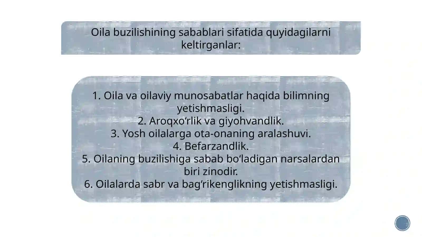 Shayix Muhammadsodiq Muhammad Yusufning oilatarbiyasi haqidagi qarashlari 3