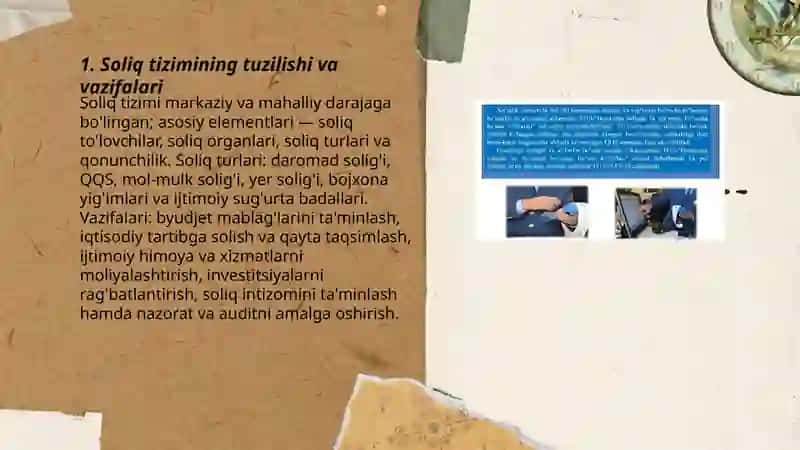 Soliqlar va yiğimlar 3