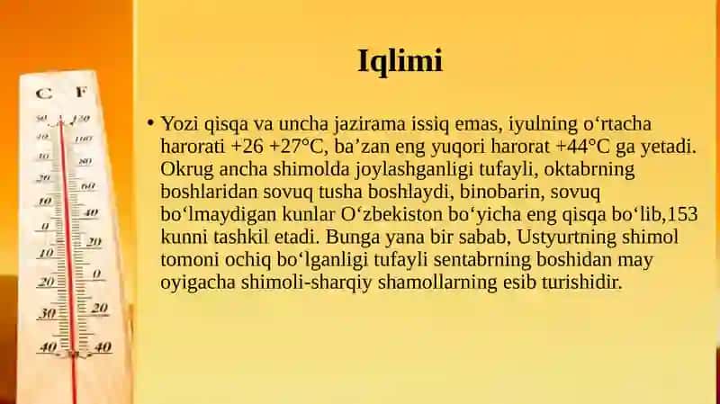 Iqlimi, Suvlari, Tuproqlari, O‘simliklari va Hayvonot Dunyosi 3