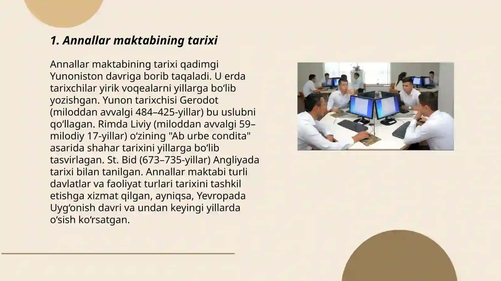 Annallar maktabi faoliyatini ilmiy o‘rganish 3