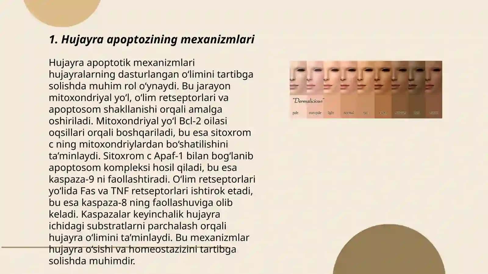Hujayra appoptozi va uning giologik ahamiyati 3