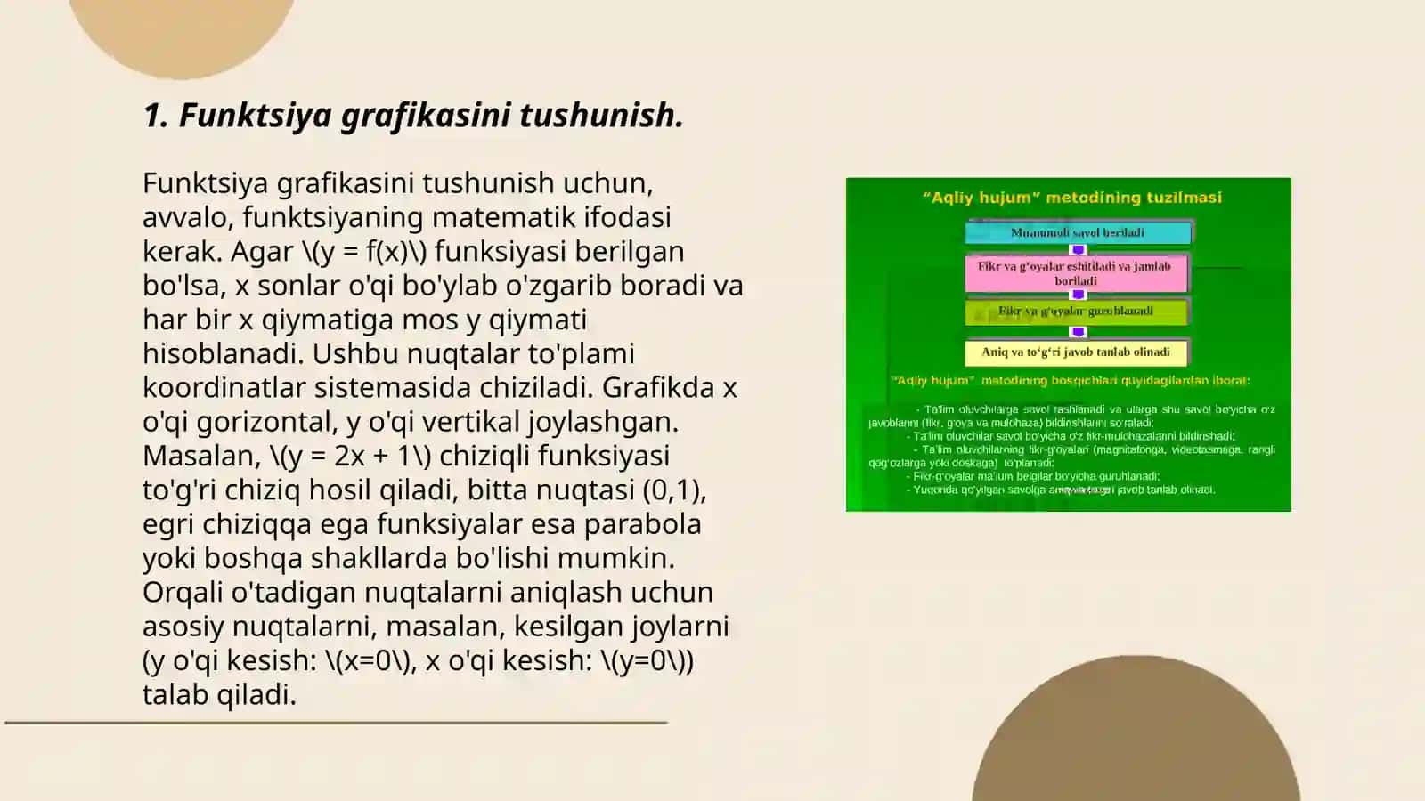 Hosila yordamida funksiyani tekshirish va grafigini yasash. Ular haqida qiziqarli maʼlumotlar 3