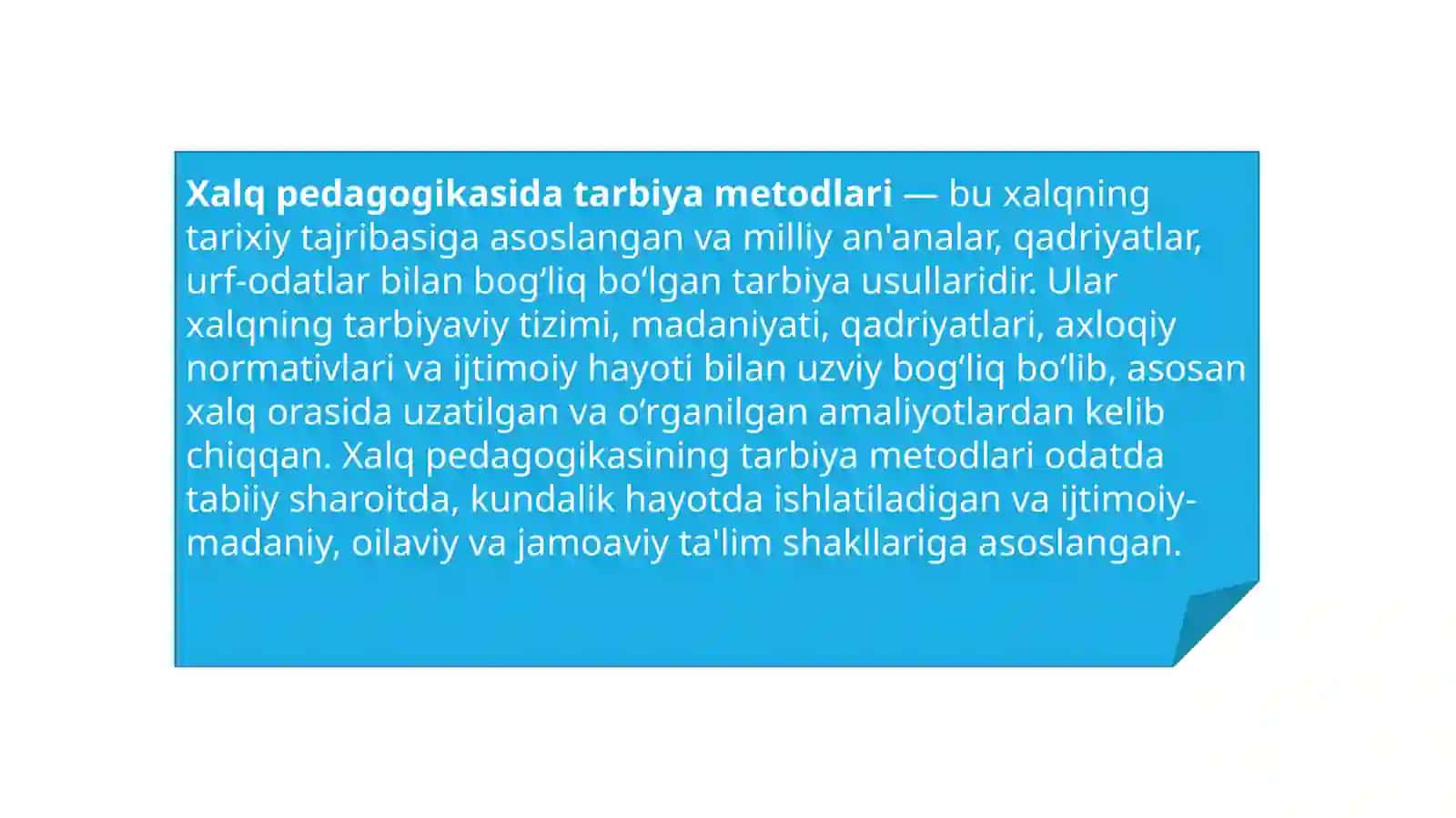 Xalq PedagogikasidaTarbiyavositalari 3