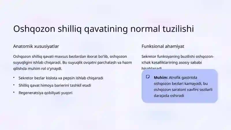 Gastrit va Oshqozon-Ichak Yarasi Propedevtikasi 3