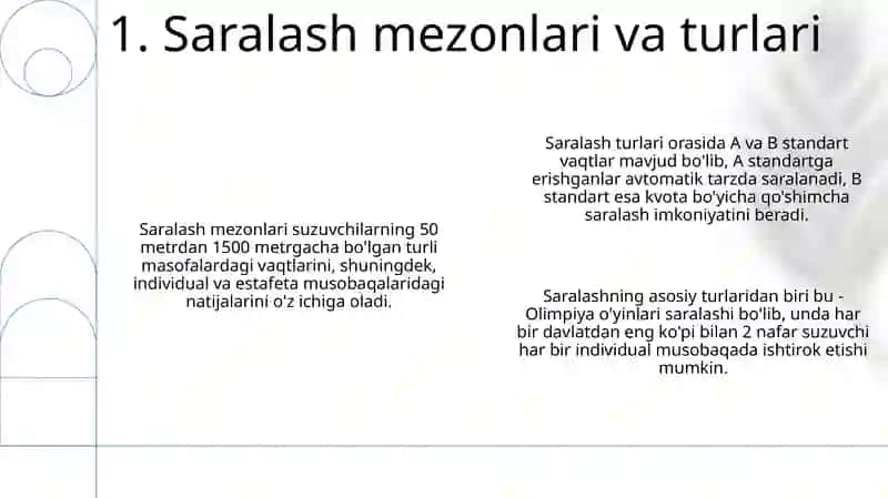 Suzishda saralash va ularni bosqichlari 3