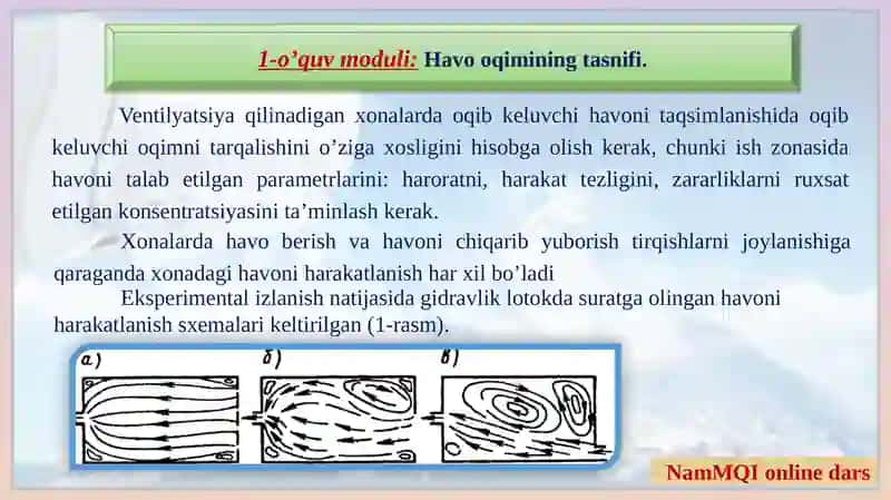 Havooqimining tasnifi 3