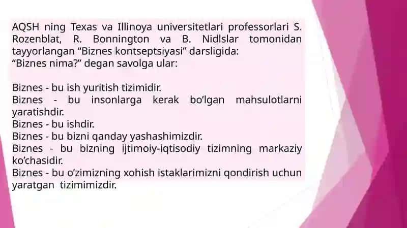 Biznes deyarliq 3