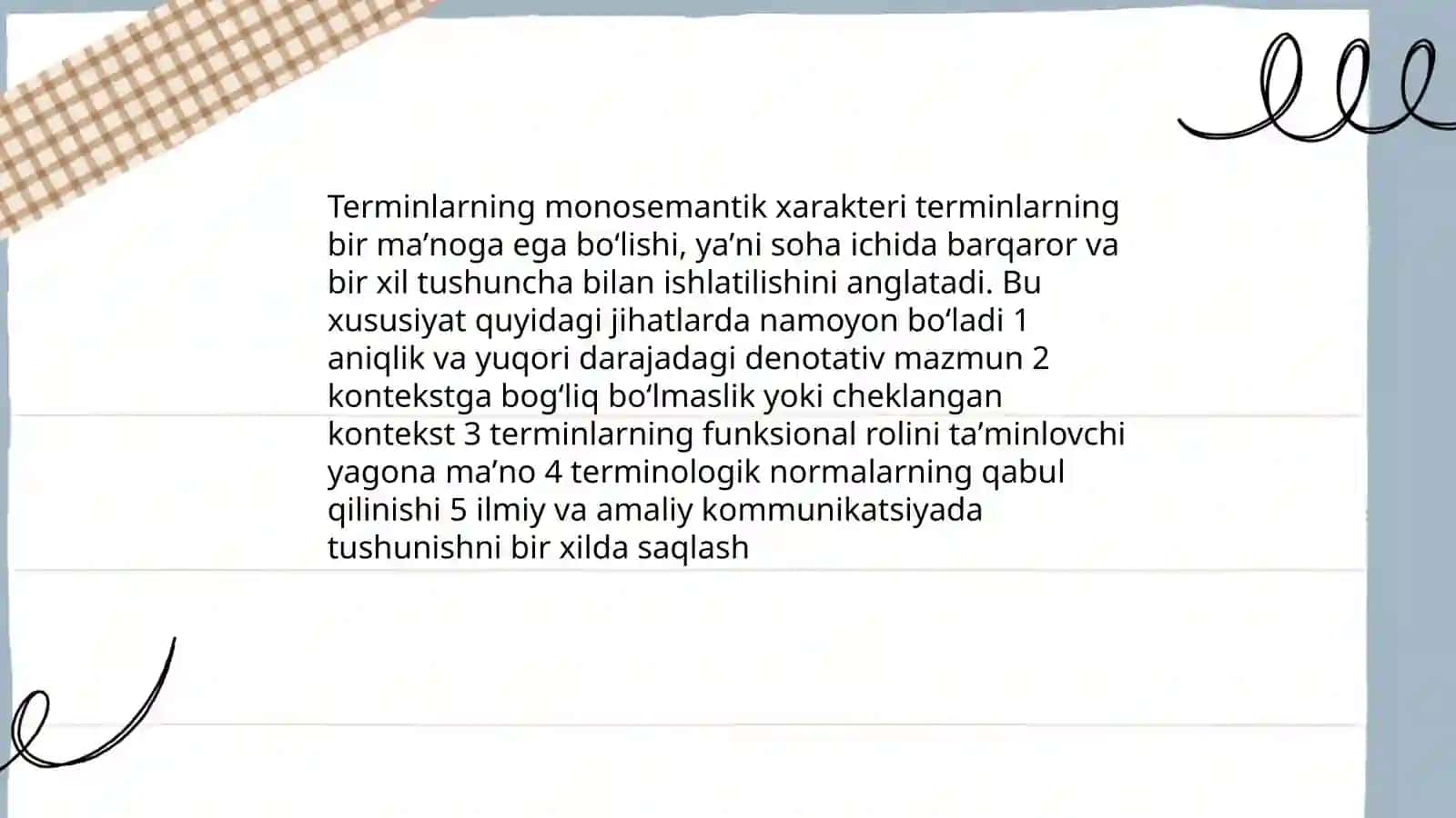Terminlarning monosemantik xarakteri 3