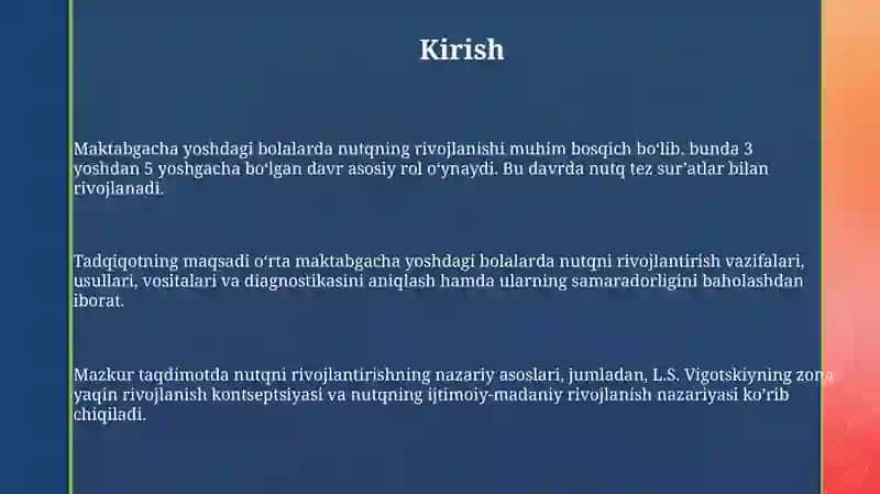 Maktabgacha taʼlim nazariyasi 3