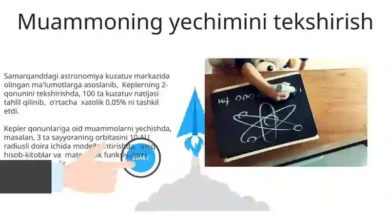 Kepler qonunlariga doir masalalar yechish metodikasi 3