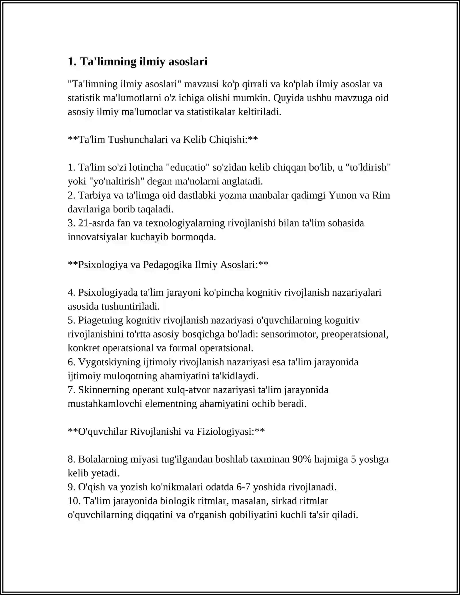 DAVOLASH PEDAGOKISANING ILMIY ASOSLARI 3