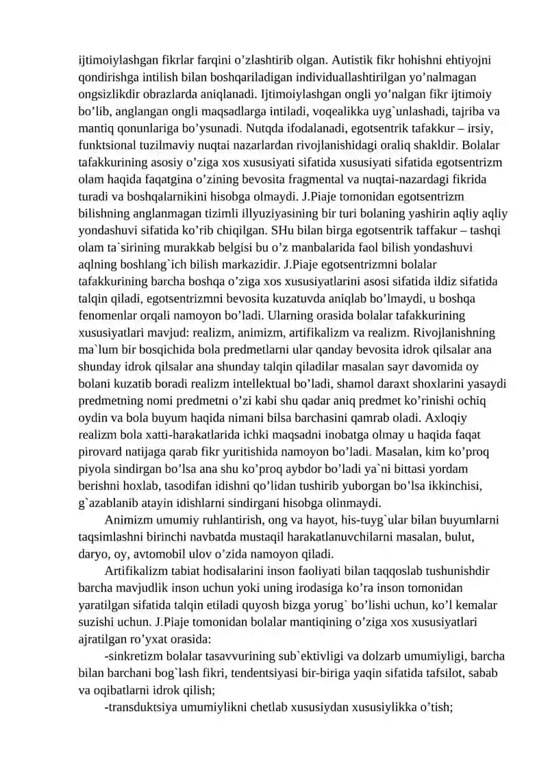 J.Piajening intelekt nazaryasi 3
